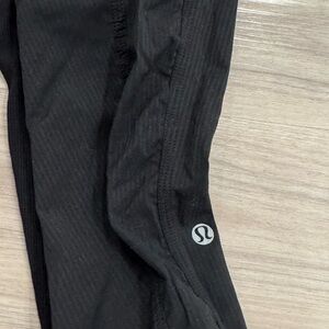 Dance studio skinny Lululemon Black Leggings